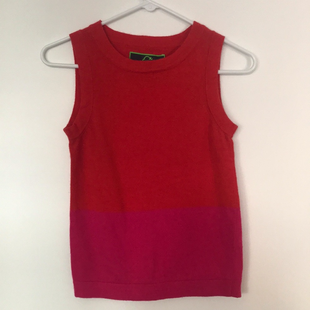 C. Wonder Sleeveless Color-Block Sweater - image 1